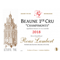 Frankrig, fransk rødvin, Bourgogne Hautes Côtes de Beaune, Roux Lambert/Les Climats d'Or, Bourgogne
